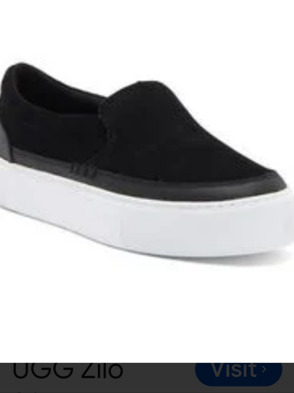 Ugg Zilo Suede Slip On Shoe Women's